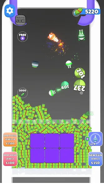 Guns and Bounce (Ганз энд Баунс)  [МОД Menu] Screenshot 3