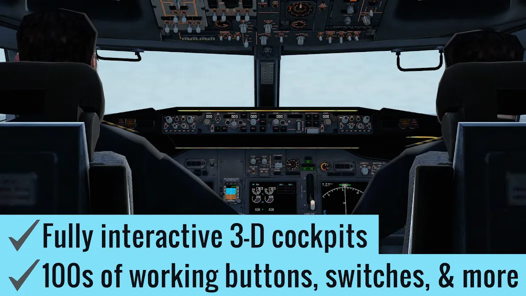 X-Plane Flight Simulator  [МОД Меню] Screenshot 2