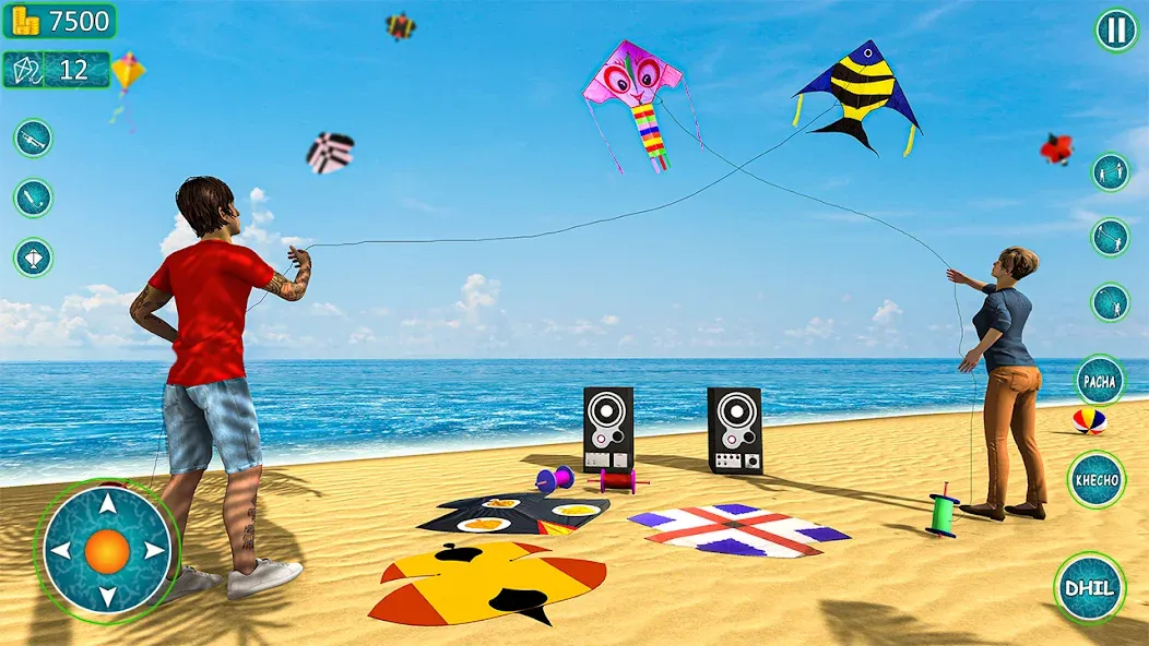 Kite Basant: Kite Flying Games  [МОД Mega Pack] Screenshot 3