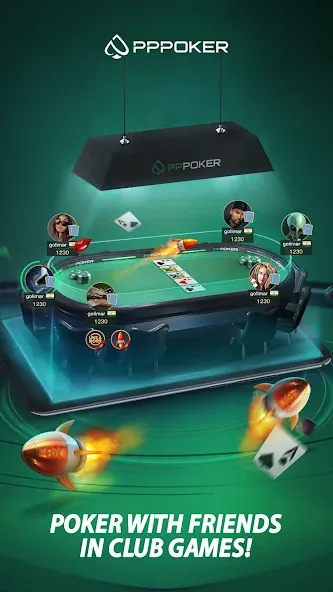 PPPoker-Home Games  [МОД Menu] Screenshot 4