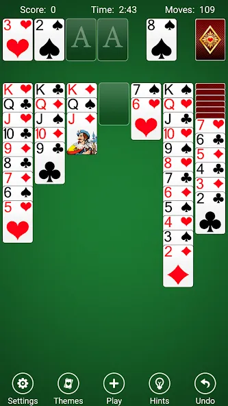 Solitaire  [МОД Все открыто] Screenshot 1