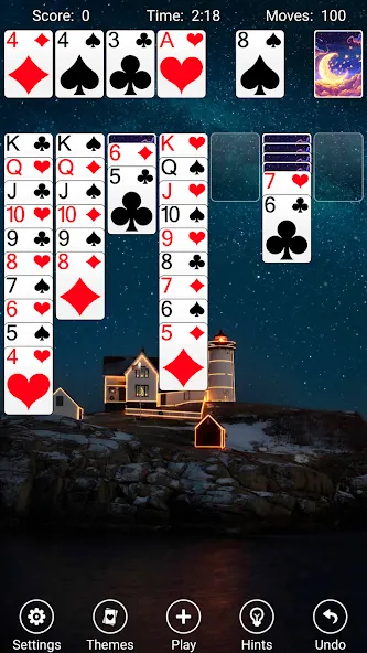 Solitaire  [МОД Все открыто] Screenshot 2