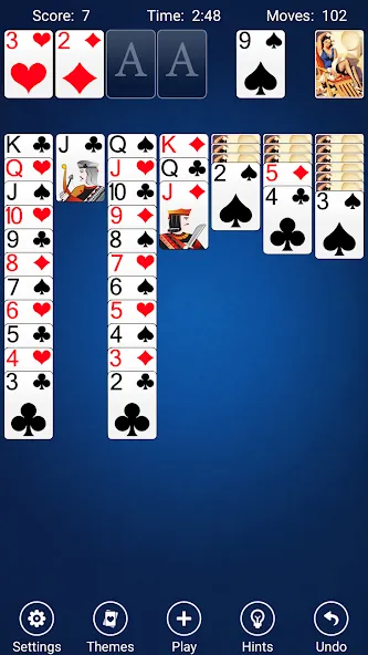 Solitaire  [МОД Все открыто] Screenshot 3