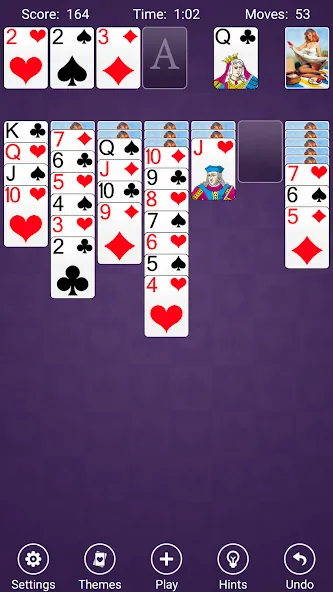 Solitaire  [МОД Все открыто] Screenshot 4