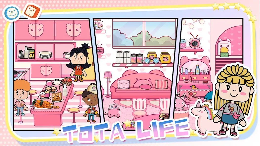 Tota Life: Parent-kid Suite (Тота Лайф)  [МОД Все открыто] Screenshot 2