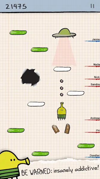 Doodle Jump (Дудл Джамп)  [МОД Меню] Screenshot 1