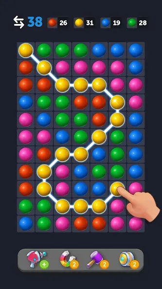 Bubble Link - Connect & Match (Бабл Линк)  [МОД Много денег] Screenshot 1