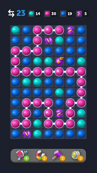 Bubble Link - Connect & Match (Бабл Линк)  [МОД Много денег] Screenshot 3