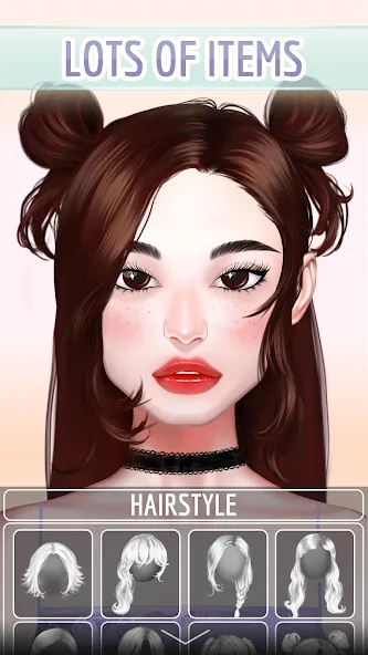 Avatar Character: Girl Creator  [МОД Меню] Screenshot 3