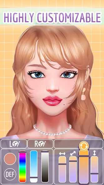 Avatar Character: Girl Creator  [МОД Меню] Screenshot 5