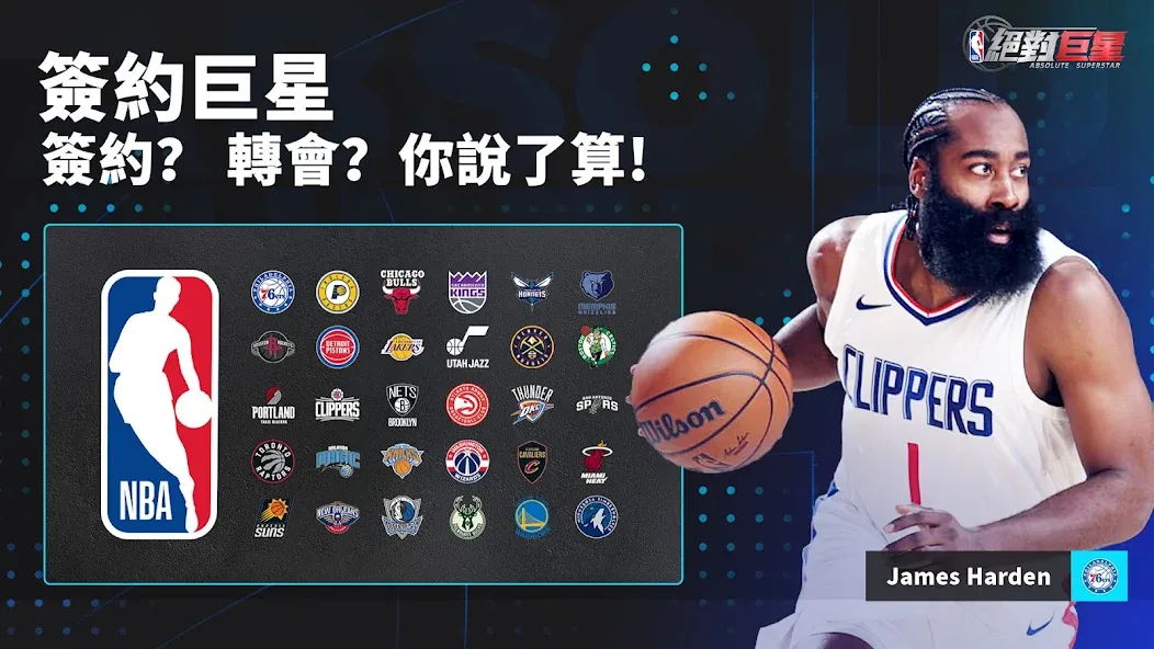 NBA絕對巨星  [МОД Бесконечные деньги] Screenshot 2