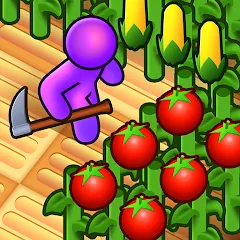 Скачать взломанную Farm Land - Farming life game (Фарм Лэнд)  [МОД Unlimited Money] - полная версия apk на Андроид