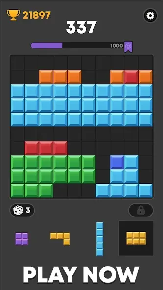 Block Mania - Block Puzzle (Блок Мания)  [МОД Много монет] Screenshot 4