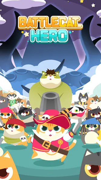 Battle Cat Hero (Баттл Кэт Герой)  [МОД Menu] Screenshot 1