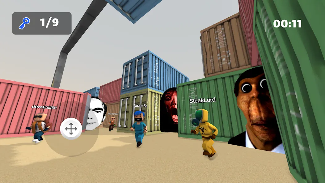 Nextbots: Obunga Chase Rooms (Некстботс)  [МОД Unlimited Money] Screenshot 5