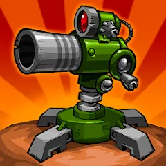 Взломанная Tactical War: Tower Defense  [МОД Много денег] - стабильная версия apk на Андроид