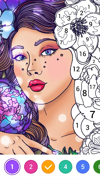 Magic Paint: Color by number (Магик Пейнт)  [МОД Unlimited Money] Screenshot 1