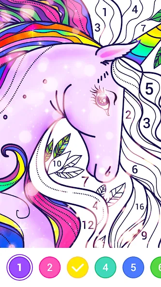 Magic Paint: Color by number (Магик Пейнт)  [МОД Unlimited Money] Screenshot 5