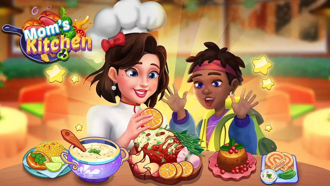 Mom's Kitchen : Cooking Games  [МОД Unlocked] Screenshot 1