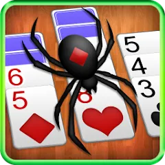 Скачать взломанную Spider Solitaire  [МОД Много денег] - последняя версия apk на Андроид