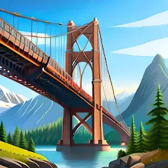 Взлом Bridgezz: Bridge Construction (Бриджзз)  [МОД Unlimited Money] - последняя версия apk на Андроид