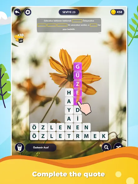 Word Surf: Inspire (Ворд Серф)  [МОД Все открыто] Screenshot 5