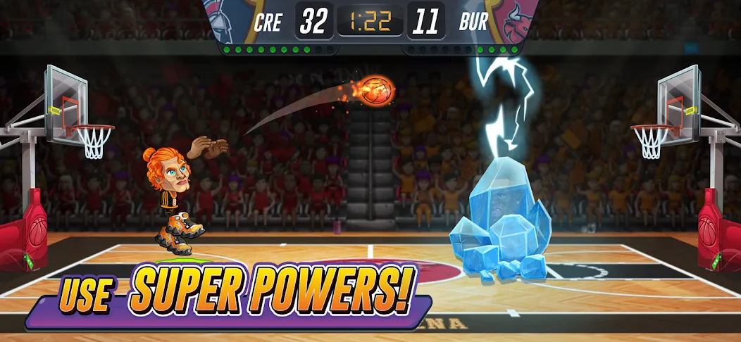 Basketball Arena: Online Game (Баскетбольная арена)  [МОД Много денег] Screenshot 2