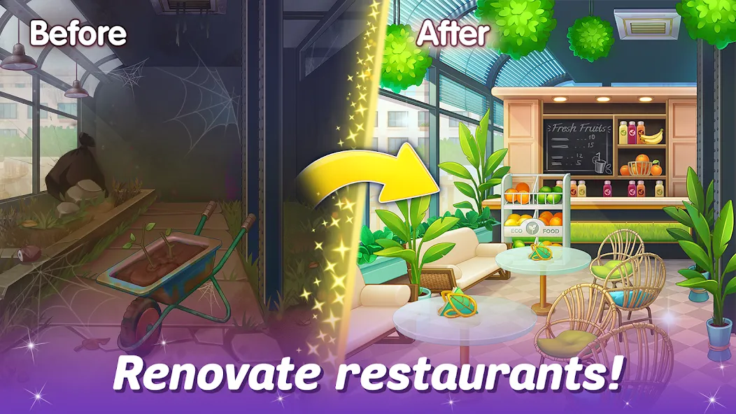 Cooking Live - restaurant game (Кукинг Лайв)  [МОД Mega Pack] Screenshot 2