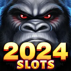 Взломанная Ape Slots: Vegas Casino Deluxe  [МОД Бесконечные деньги] - полная версия apk на Андроид