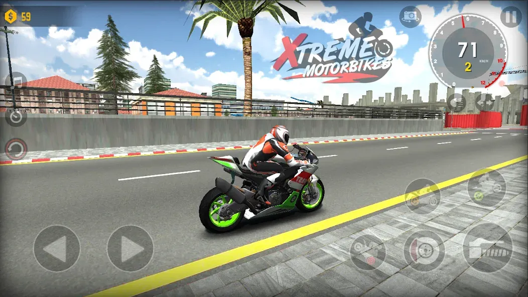 Xtreme Motorbikes (Экстрим моторбайкс)  [МОД Меню] Screenshot 2