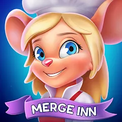 Скачать взломанную Merge Inn - Cafe Merge Game (Мердж Инн)  [МОД Бесконечные деньги] - последняя версия apk на Андроид