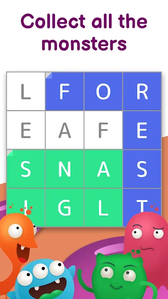 Fill Words: Word Search Puzzle  [МОД Все открыто] Screenshot 3