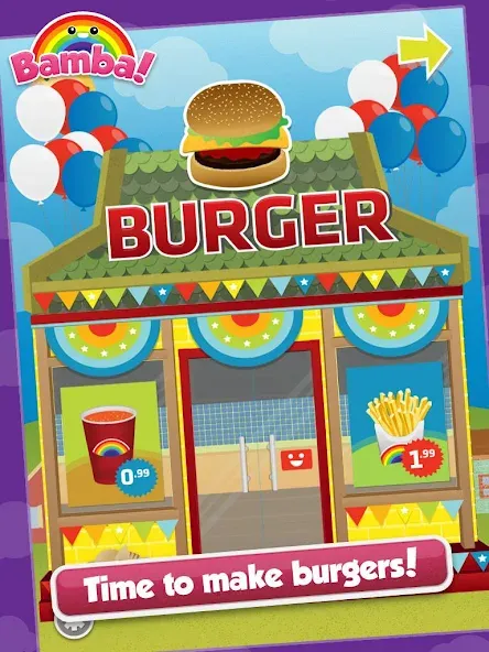 Bamba Burger (Бамба Бургер)  [МОД Unlocked] Screenshot 1