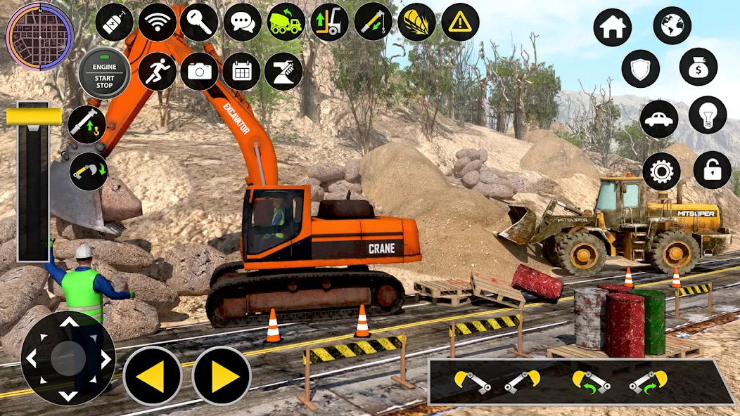 Construction Excavator Game 3D  [МОД Menu] Screenshot 4