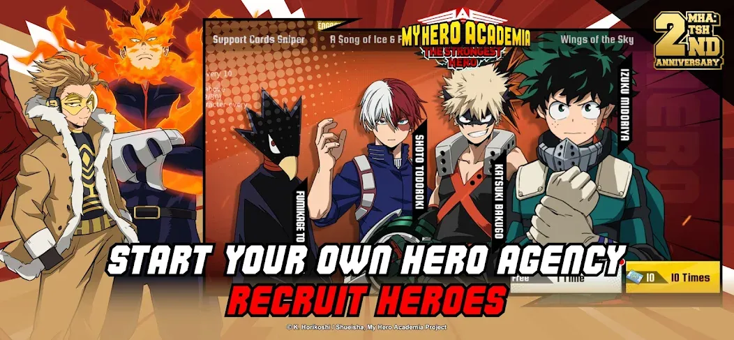 MHA:The Strongest Hero (Эмха)  [МОД Много денег] Screenshot 5