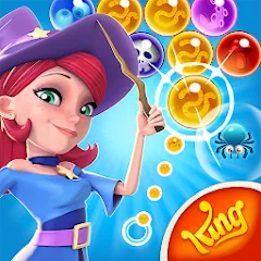 Скачать взломанную Bubble Witch 2 Saga (Бабл Витч 2 Сага)  [МОД Все открыто] - стабильная версия apk на Андроид