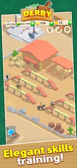 Idle Derby Tycoon (Айдл Дерби Тайкун)  [МОД Unlocked] Screenshot 4