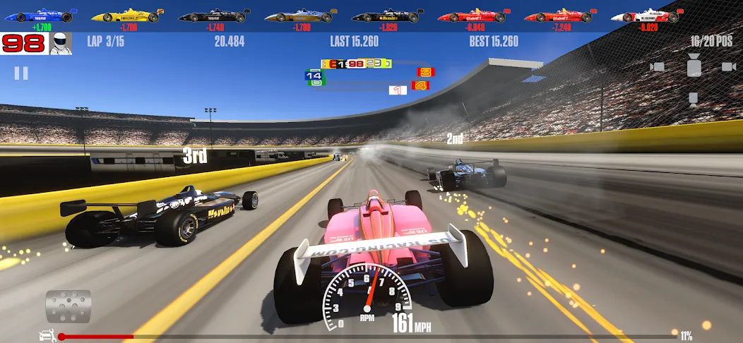 Stock Car Racing (ток Кар Гонки)  [МОД Много монет] Screenshot 4