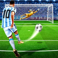 Взлом Football Strike: Online Soccer (Футбольный забастовка)  [МОД Много денег] - последняя версия apk на Андроид