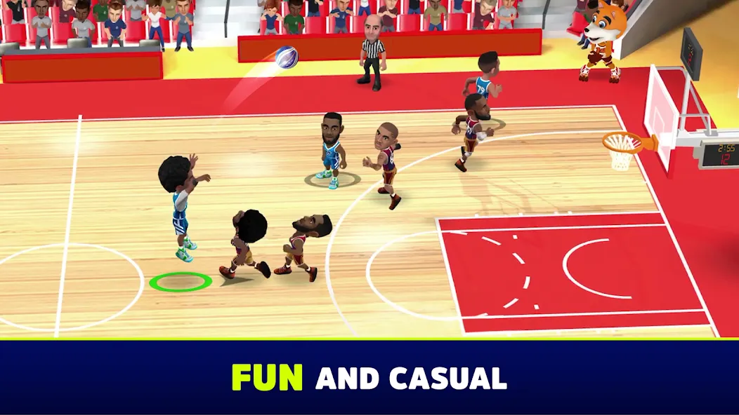 Mini Basketball (Мини баскетбол)  [МОД Много денег] Screenshot 1