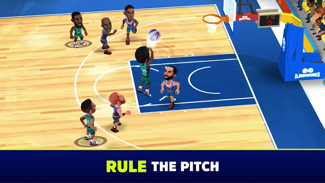 Mini Basketball (Мини баскетбол)  [МОД Много денег] Screenshot 2