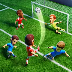 Взломанная Mini Football - Mobile Soccer (Мини Футбол)  [МОД Меню] - последняя версия apk на Андроид