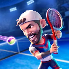 Взломанная Mini Tennis: Perfect Smash (Мини Теннис)  [МОД Menu] - стабильная версия apk на Андроид