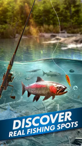 Ultimate Fishing! Fish Game  [МОД Бесконечные монеты] Screenshot 3