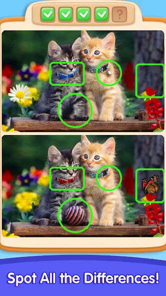 Can You Spot It: Differences  [МОД Много монет] Screenshot 1