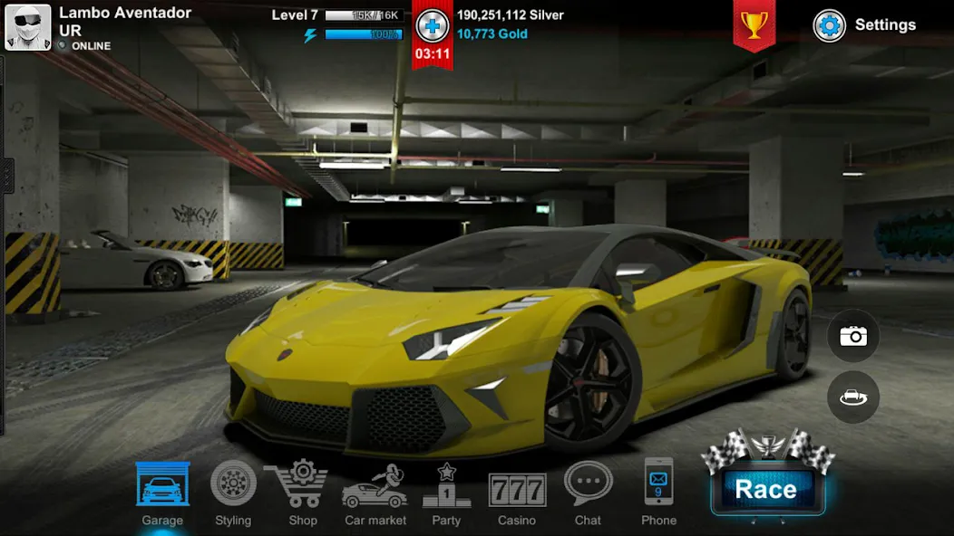 Tuner Life Online Drag Racing (Тюнер Лайф)  [МОД Меню] Screenshot 2