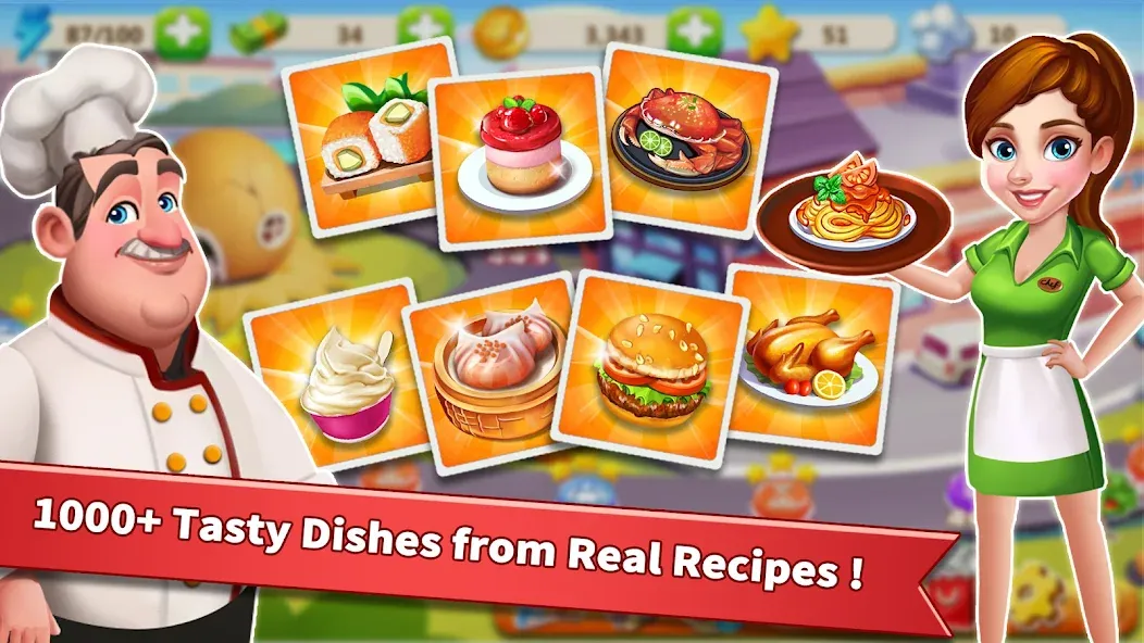 Rising Super Chef - Cook Fast (Райзинг Супер Шеф)  [МОД Бесконечные деньги] Screenshot 5