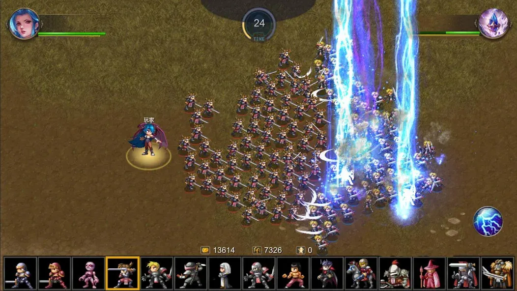 Miragine War (Мирагин Вар)  [МОД Бесконечные монеты] Screenshot 3