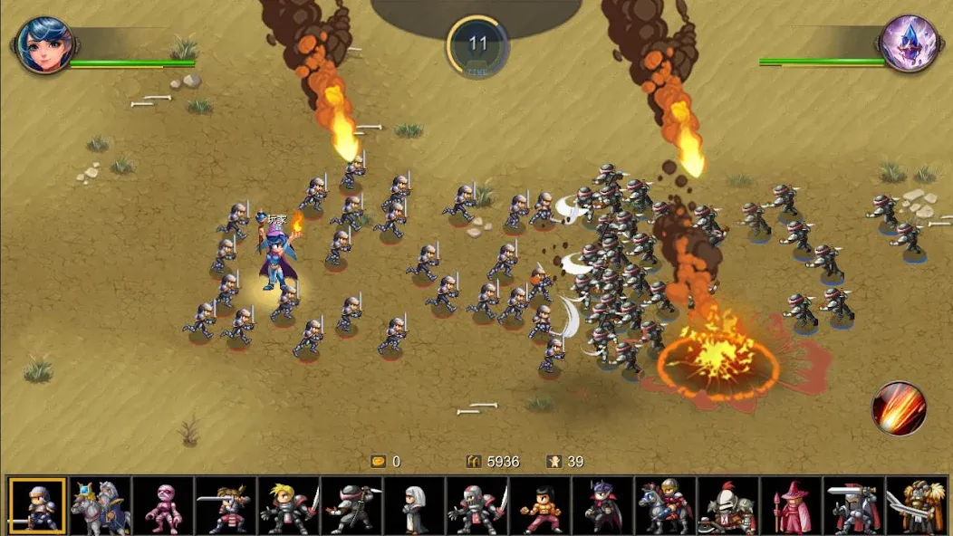 Miragine War (Мирагин Вар)  [МОД Бесконечные монеты] Screenshot 4