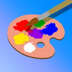 Взлом Mix & Paint  [МОД Бесконечные деньги] - последняя версия apk на Андроид